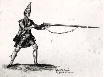 Porträt eines Soldaten, 1753
